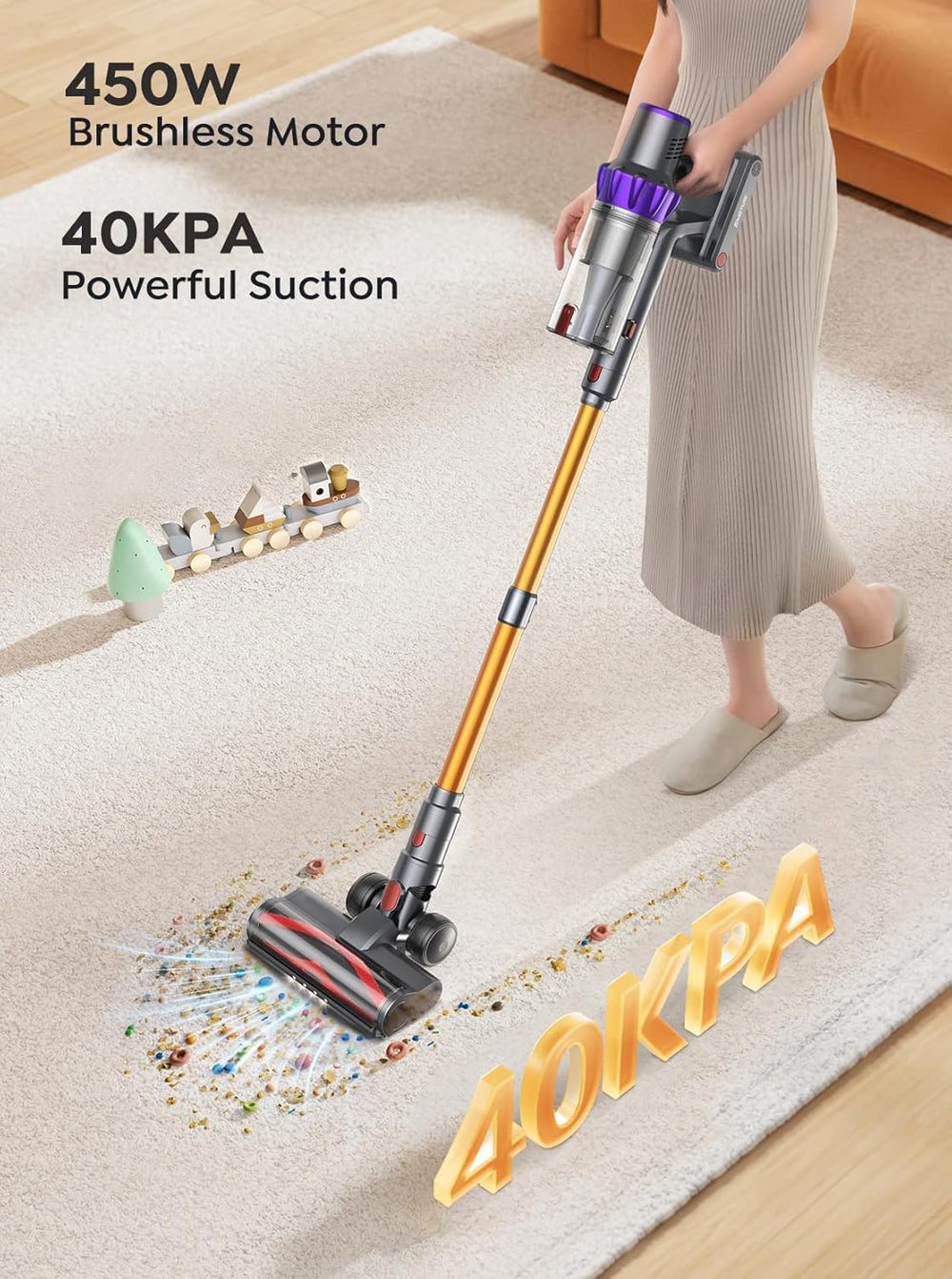 Buture VC80 Vacuum Cleaner - Brushless Motor