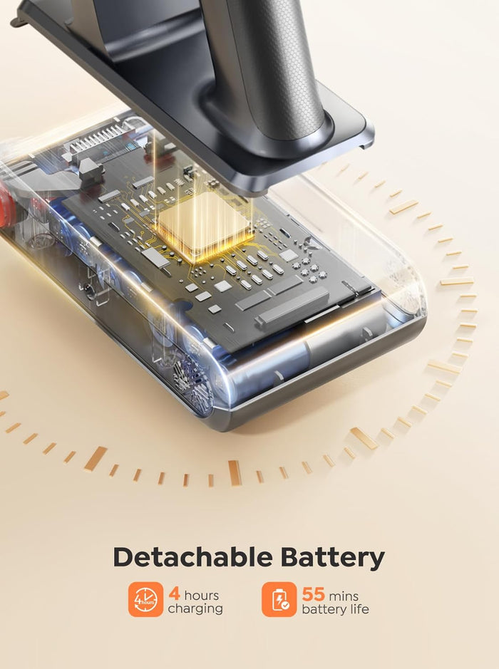 Buture VC80 Vacuum Cleaner - Detachable Battery