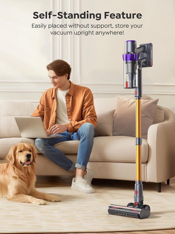 Buture VC80 Vacuum Cleaner - Self-standing Feature