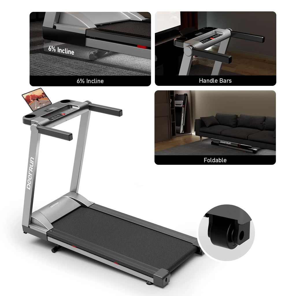 DeerRun A1 Pro Folding Incline Treadmill image 3
