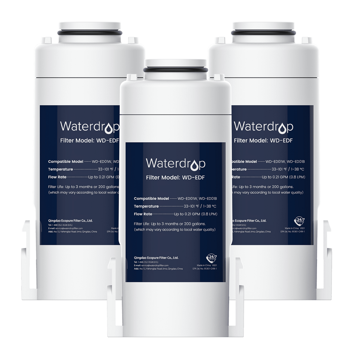 Waterdrop WD-EDF Replacement Filters